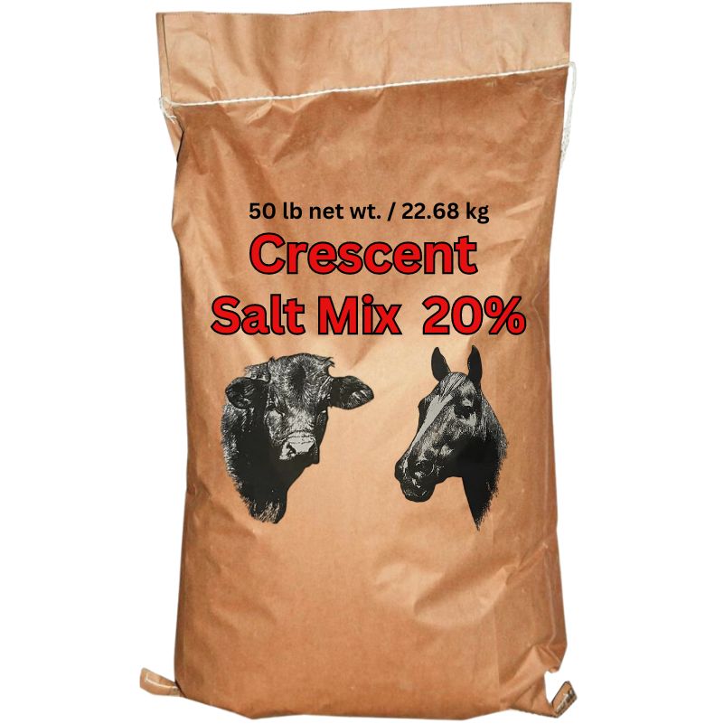 Crescent Salt Mix 20% 50 lb