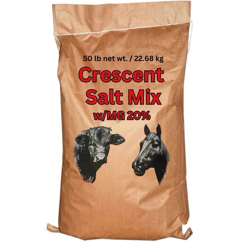 Crescent Salt Mix w/MG 20% 50 lb