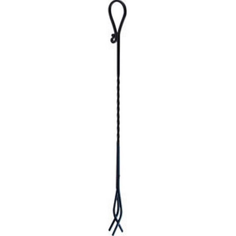 Wood Fireplace Steel Tong 37 in