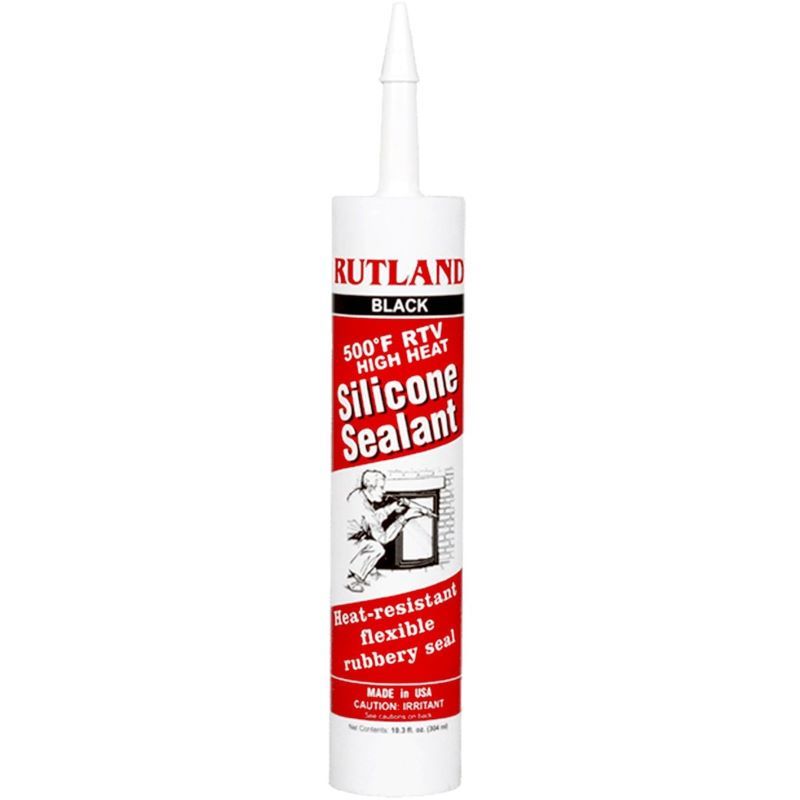 High Heat Silicone Sealant Black 10.3 oz | Wood Stove