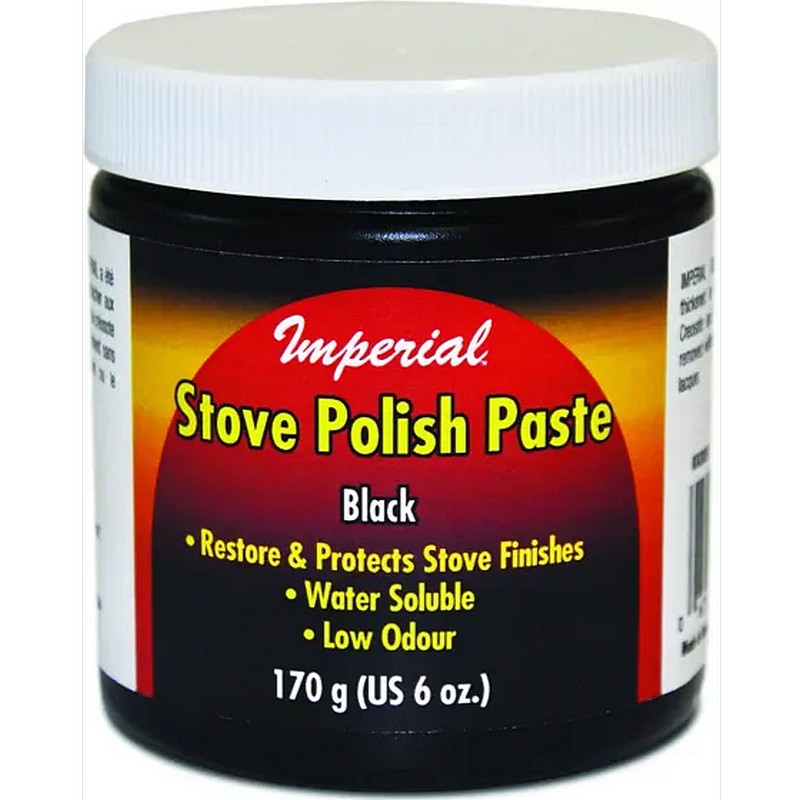 Black Wood/Pellet Stove Polish Paste 6 oz