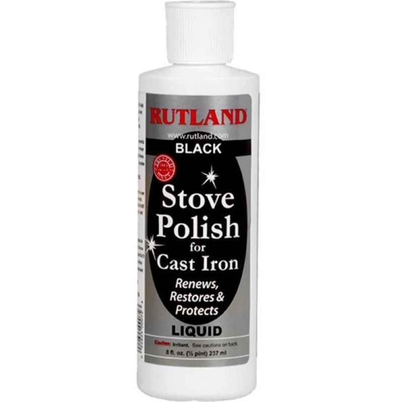 Rutland Stove Polish Liquid 8 oz | Wood/Pellet Stove