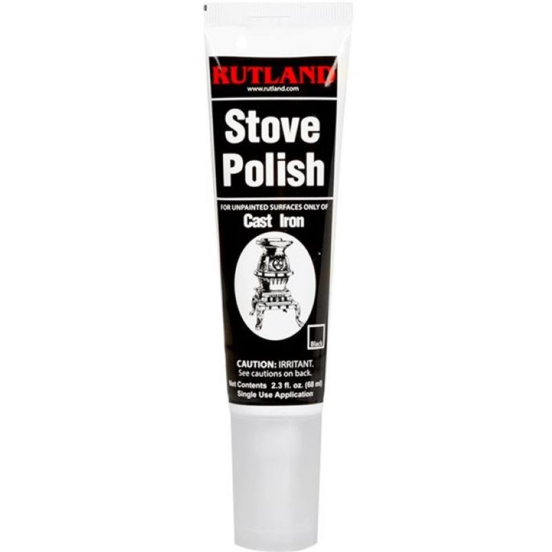 Rutland Stove Polish Paste 2.3 oz | Wood/Pellet Stove