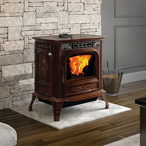 Harman-XXV-Pellet-Stove-Mahogany-1