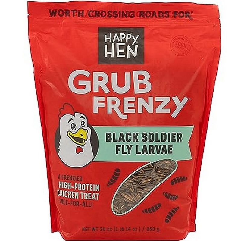 Grub Frenzy Black Soldier Fly Larvae 30 oz