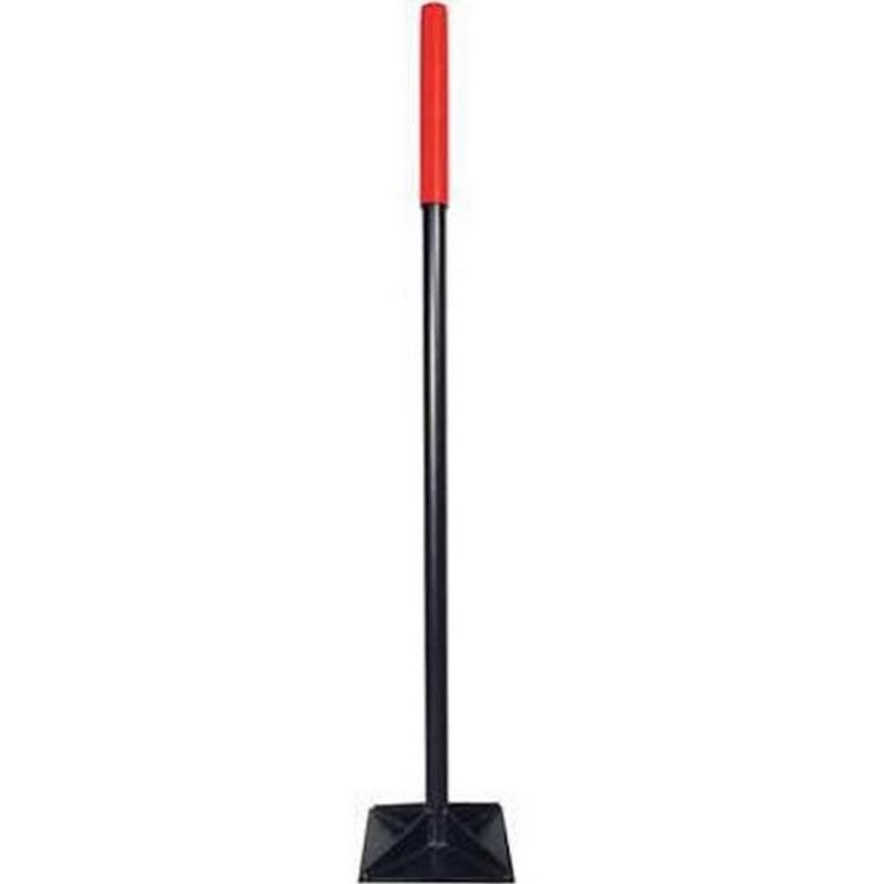 Steel Handle Tamper 8"x8"