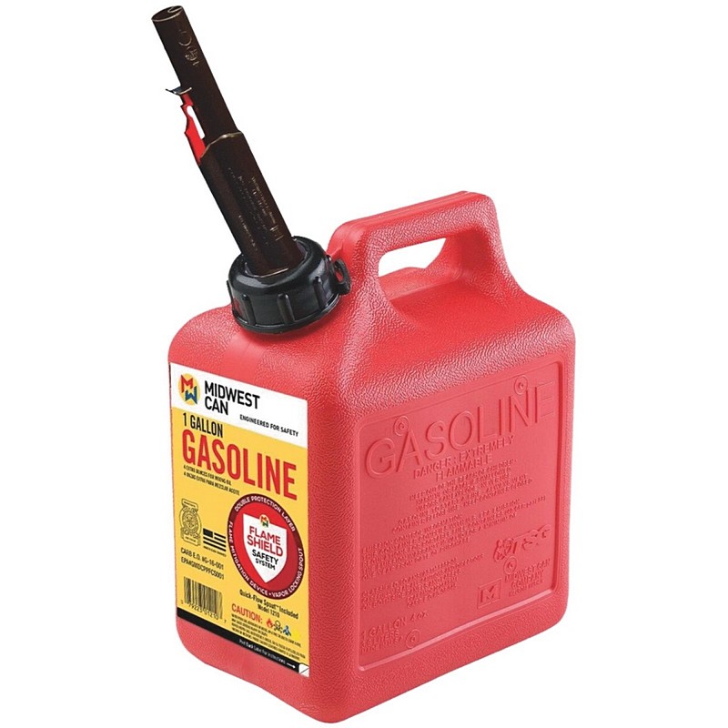 Midwest Can Red Gas Can 1 gal