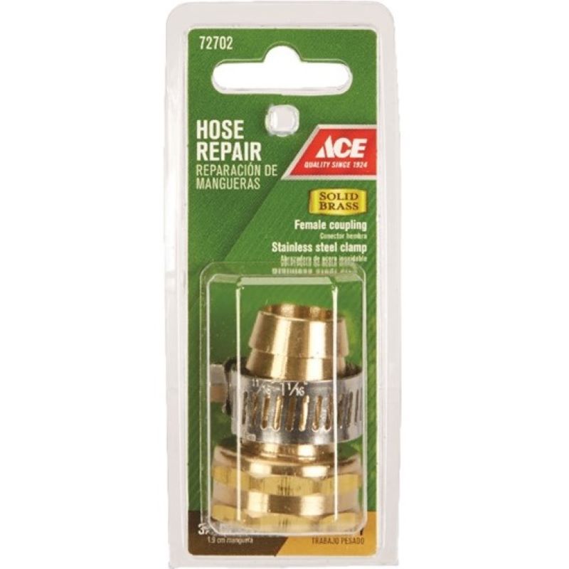 Ace Brass Threaded 3/4" Hose Barb FHT 3/4"