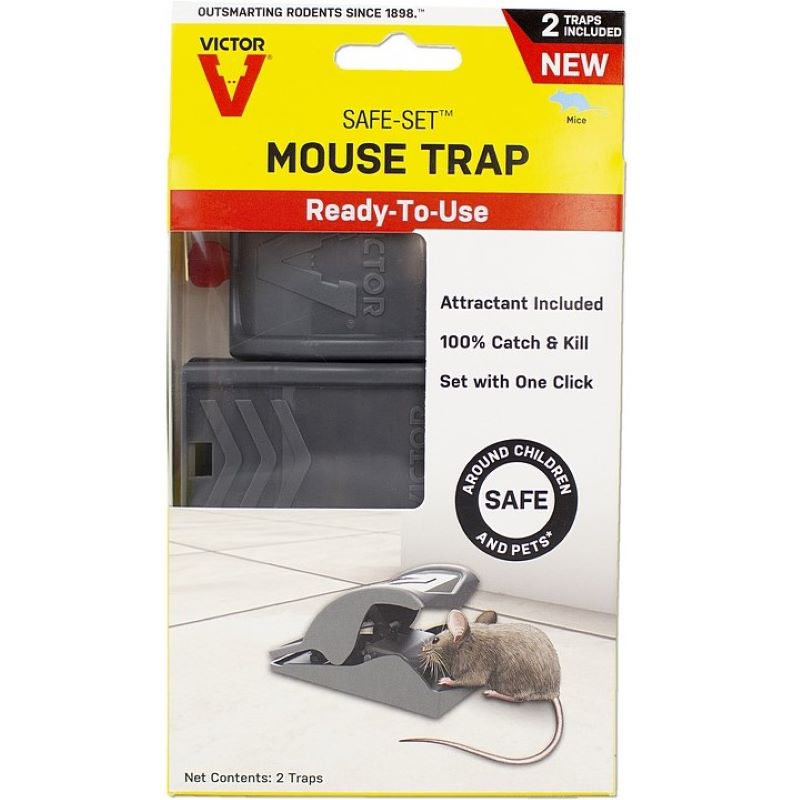Safe-Set Mouse Trap 2 Ct