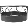 Heavy-Duty Gray Skirted Bale Feeder 8'