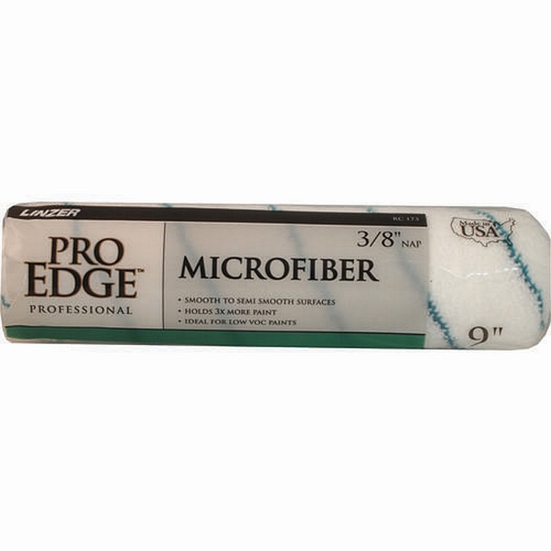 Linzer Pro Edge Microfiber Roller Cover 9"x3/8"
