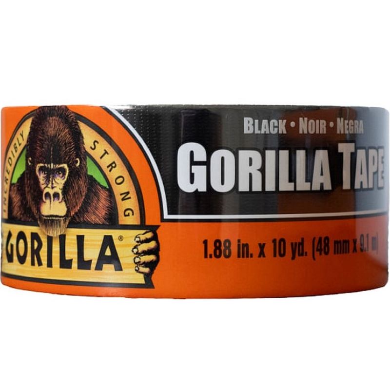 Gorilla Tape Black 10 yd