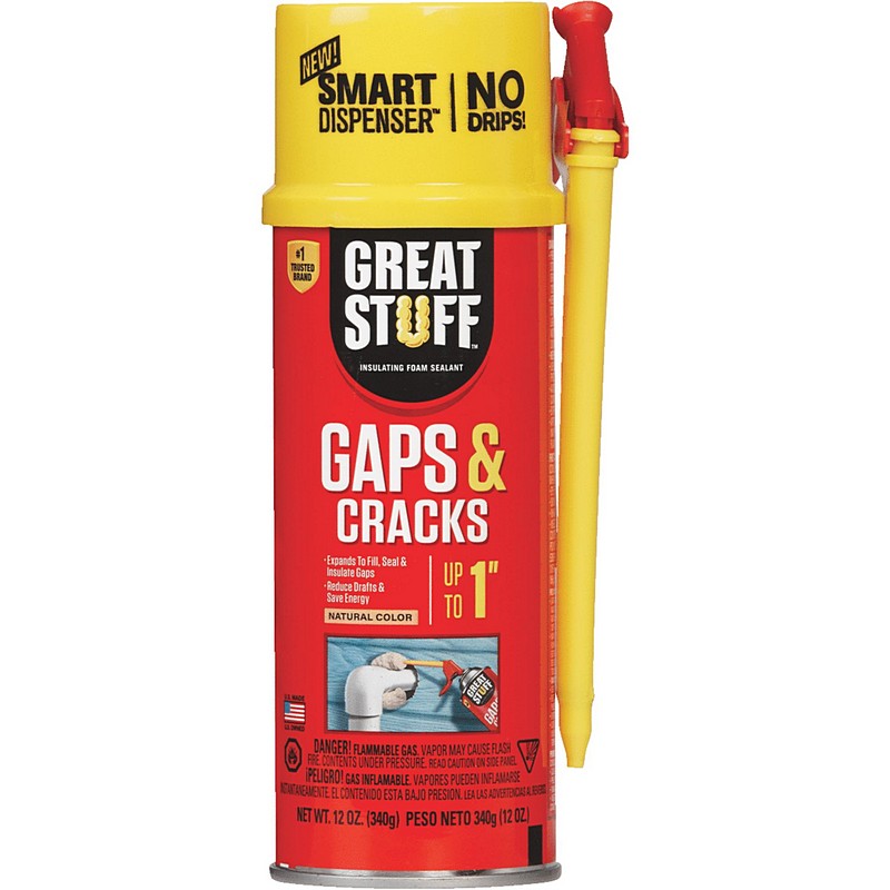 Great Stuff Gaps & Cracks Foam Sealant 12 oz