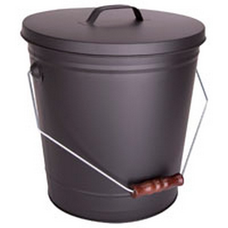 Ash Bucket Black | Wood Stove