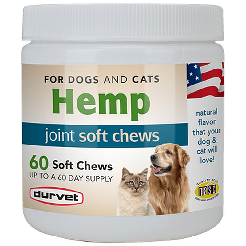 Durvet Hemp Joint Soft Chews 60 ct