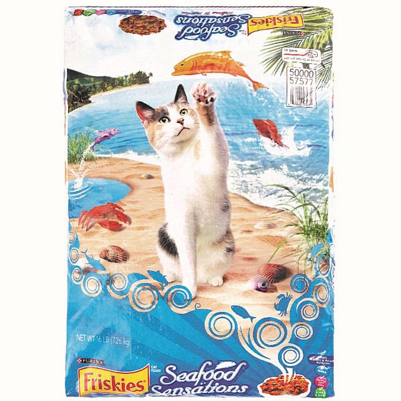 Friskies Seafood Sensations Cat Food 16 lb