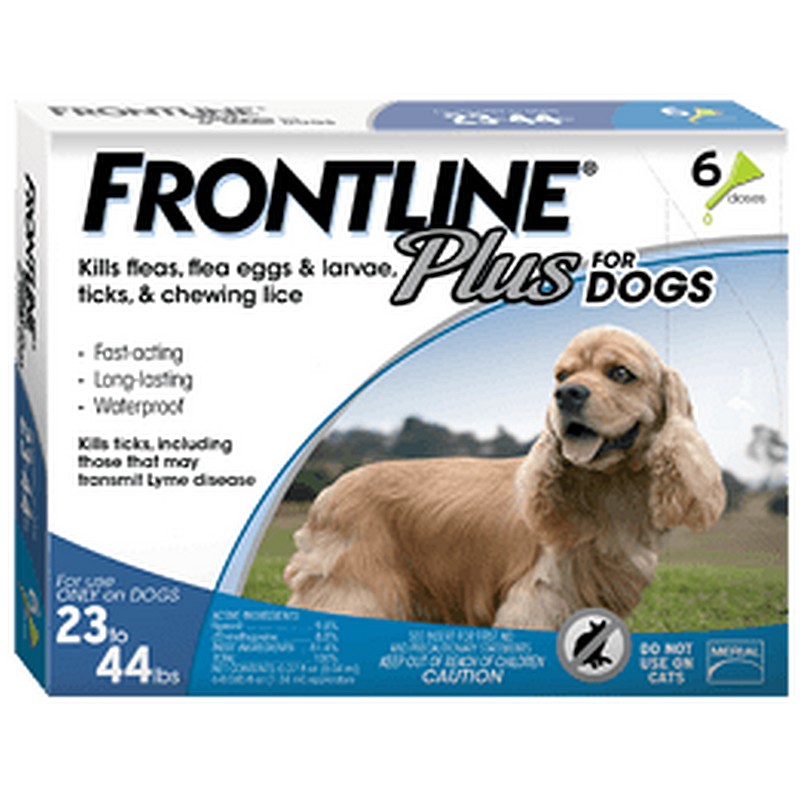 Frontline Plus Dog 23-44 lb 3Pk