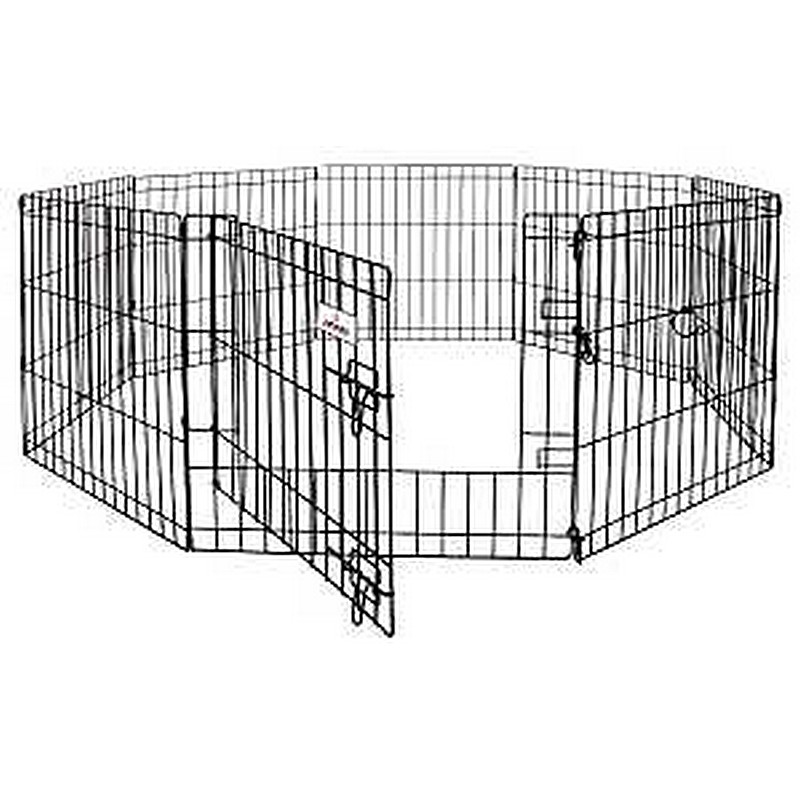 Large Wire Exercise Pen with Door