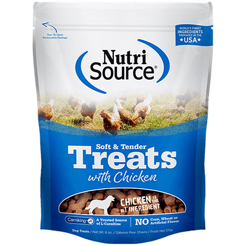 NutriSource Soft & Tender Chicken Dog Treats 6 oz