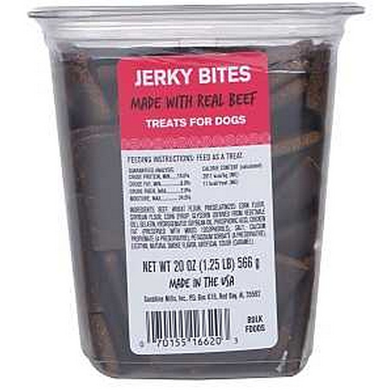 Real Beef Jerky Dog Treats 20 oz