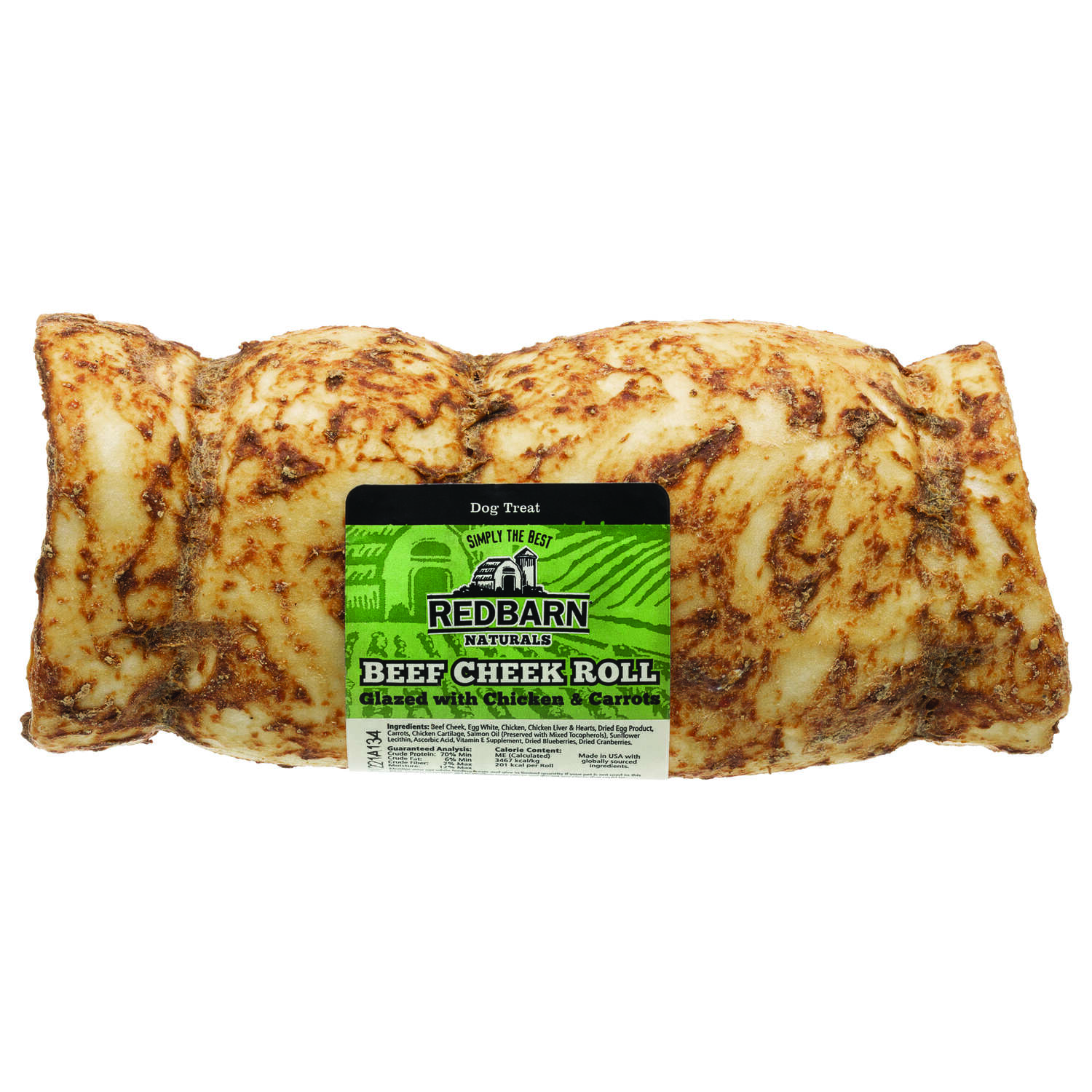 Redbarn Small/Medium Grain Free Beef Cheek Dog Chews