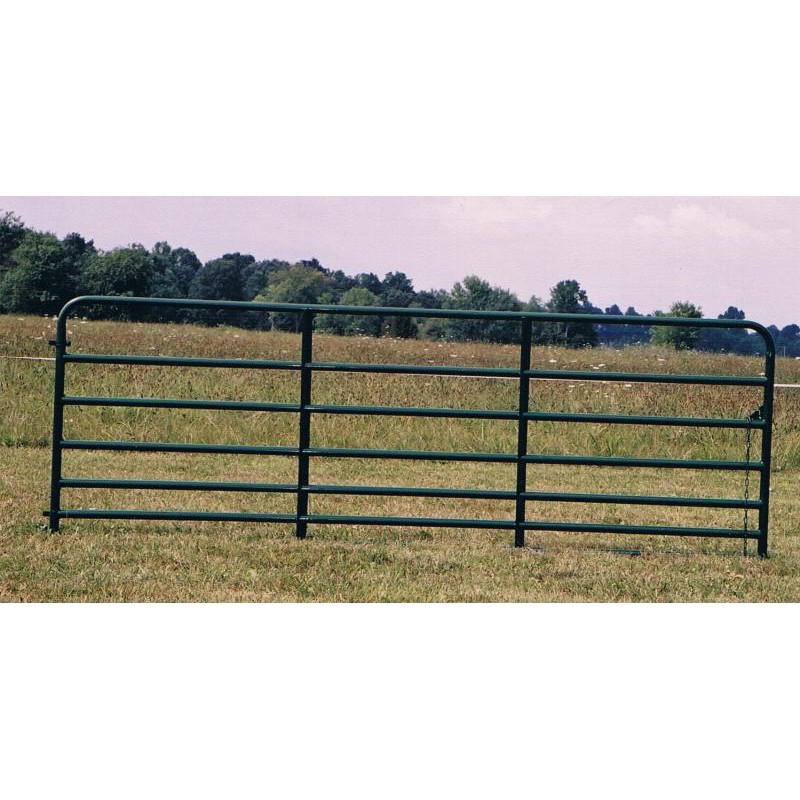 Davis 6-bar Economy Gate 12 ft Red