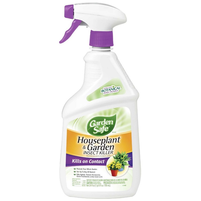 Garden Safe Houseplant & Garden Insect Killer Spray 24 oz