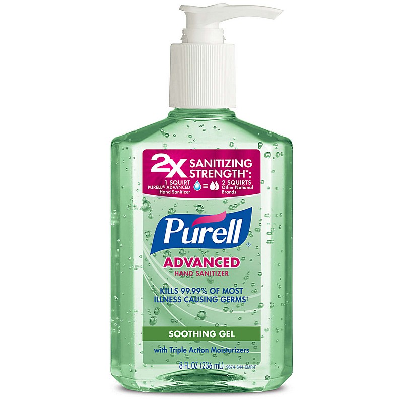 Purell Hand Sanitizer Aloe Scent 8 oz