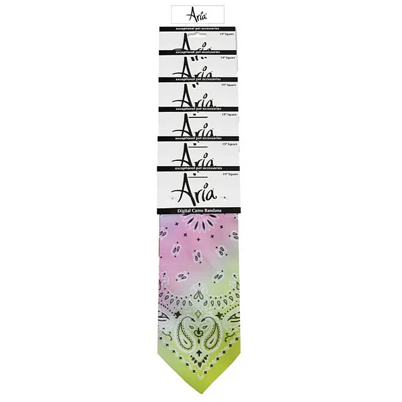 Aria Paisley Clip on Bandana