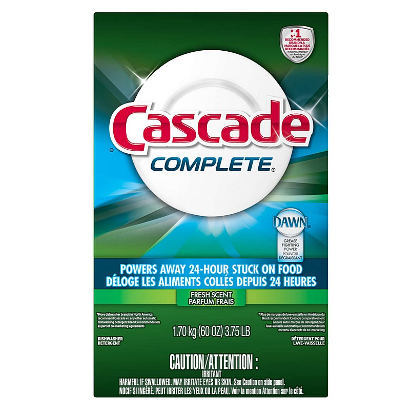 Cascade Powder Dishwasher Detergent 60 oz
