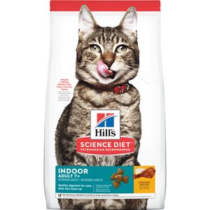 Hill's Science Diet Senior Indoor Cat Food Chicken 7 lb