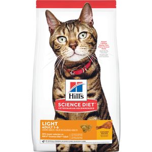 Hill's Science Diet Adult Light Cat Food 7 lb