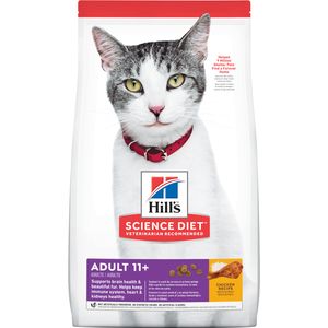 Hill's Science Diet Senior 11+ Cat Food Chicken 7 lb