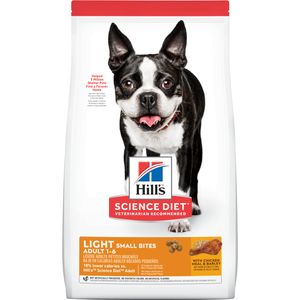 Hill's Science Diet Small Bites Light Dog Food Chicken Meal/Barley 5 lb