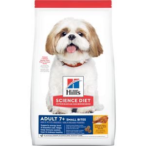 Hill's Science Diet Senior Small Bites Dog Food Chicken Meal/Barley/Brown Rice 33 lb