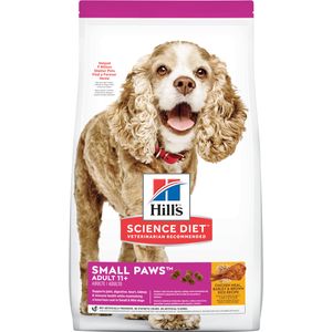 Hill's Science Diet Senior Small Paws Dog Food Chicken Meal/Barley/Brown Rice 4.5 lb