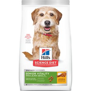 Hill's Science Diet Senior Vitality Small/Mini Dog Food 3.5 lb