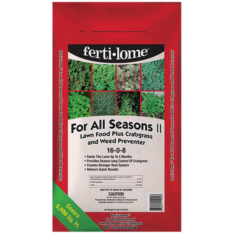 Ferti-Lome All Seasons Lawn Food Plus 16-0-8 Granule 20 lb