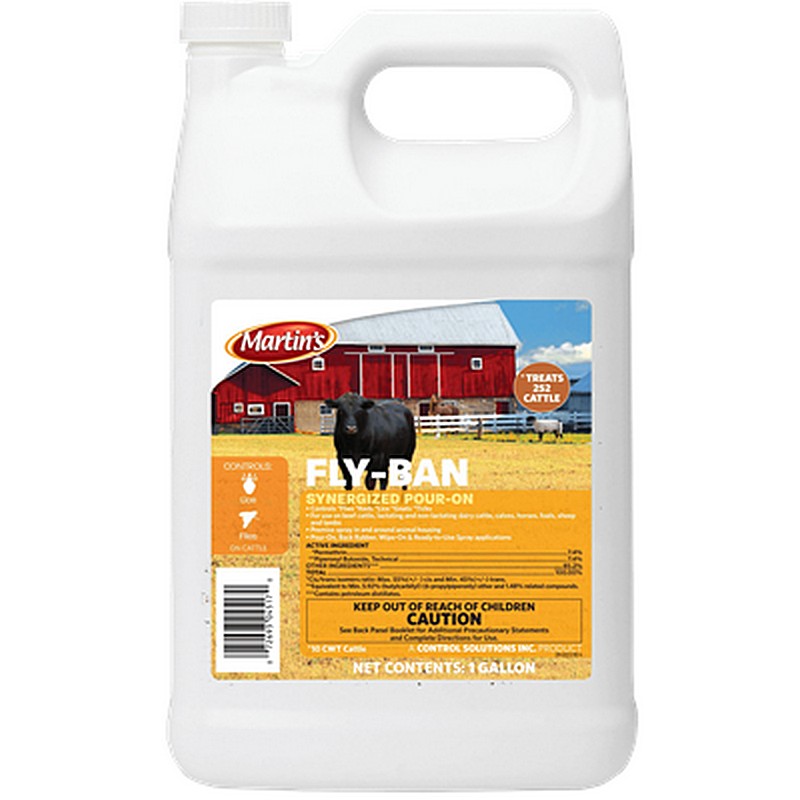 Fly-Ban Synergized Pour-On 2.5 gal