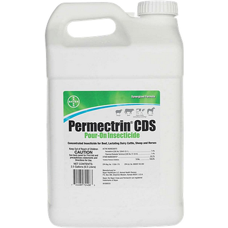 Permectrin CDS Pour-On Insecticide 2.5 gal