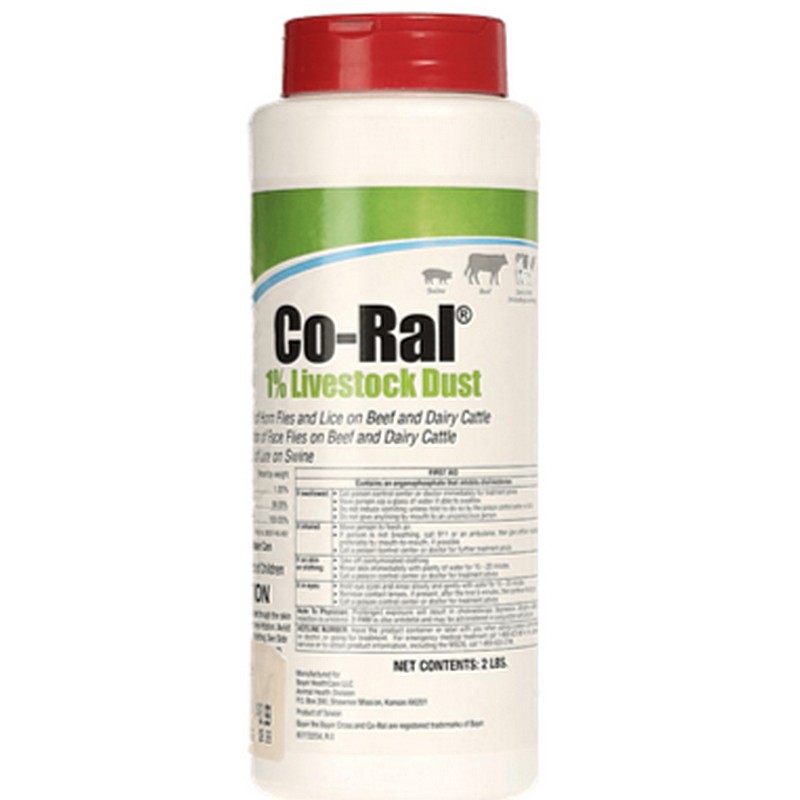 Co-Ral 1% Livestock Dust 2 lb