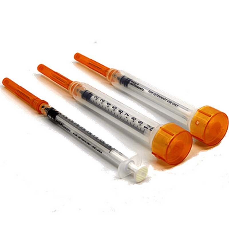 Disposable Luer Lock Syringes 12cc 18ga 1"