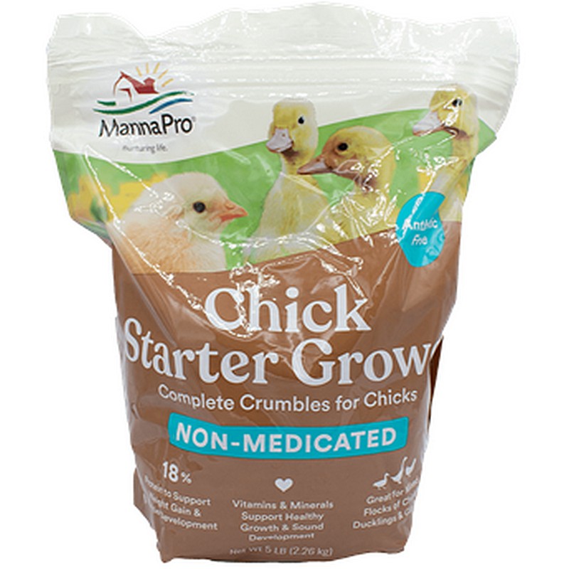 Manna Pro Chick Starter Grower Non-Medicated Crumbles 5 lb