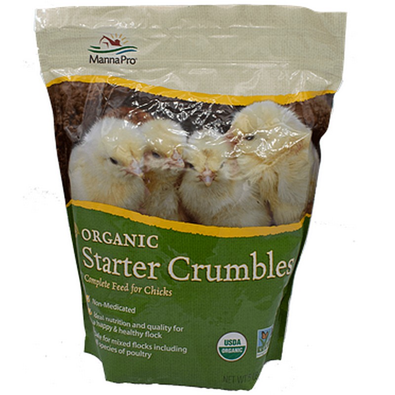 Organic Chick Starter Crumbles 5 lb