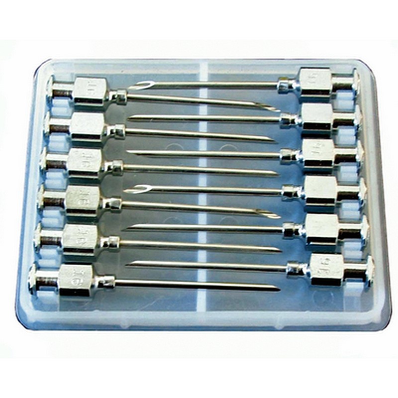 Stainless Steel Needles 20ga 0.75" 12 Ct