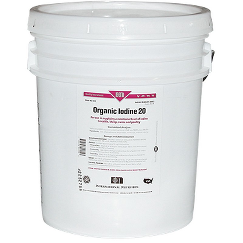 Organic Iodine 20 Grain 1 lb