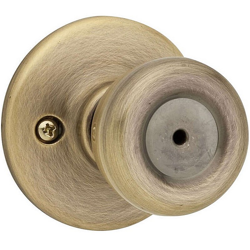 Kwikset Tylo Antique Brass Privacy Knob