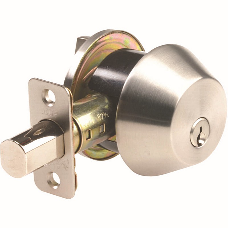 Ace Stainless Steel Single Cylinder Deadbolt