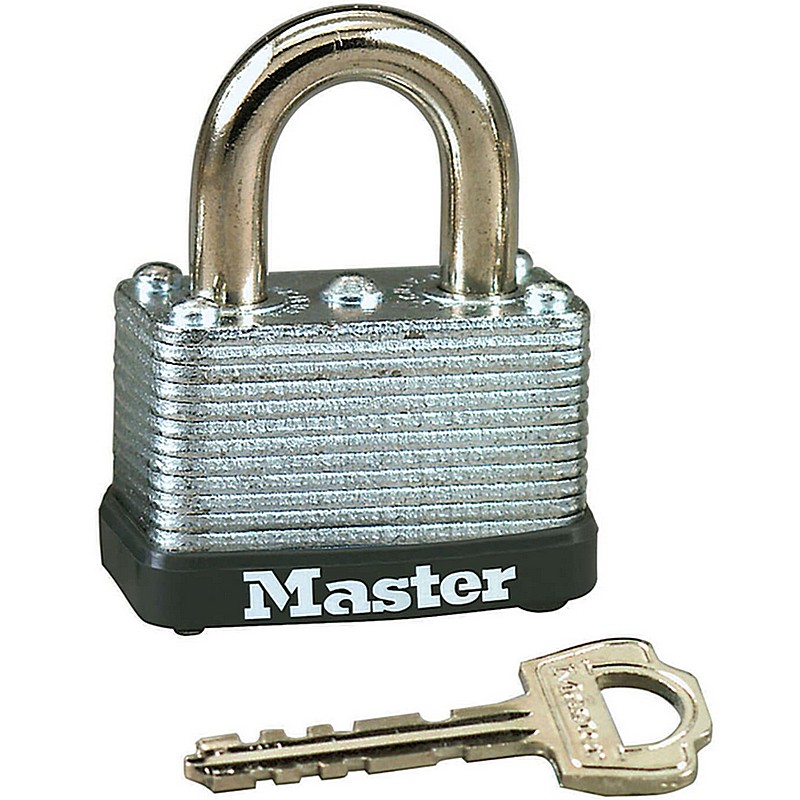 Master Lock 1.5 in Steel Warded Padlock