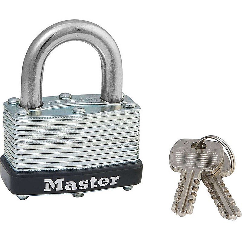 Master Lock 1 1/16 in Steel Warded Padlock